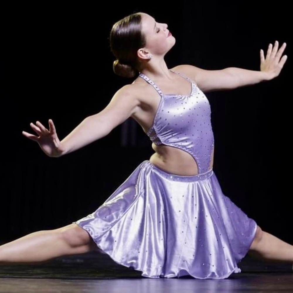 Lavender satin lyrical